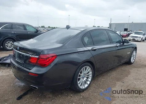2014 BMW Alpina B7 из США, поврежденный, VIN WBAYE8C57ED134799